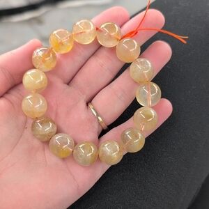 Chunky Golden Healer Gemstone Bracelet